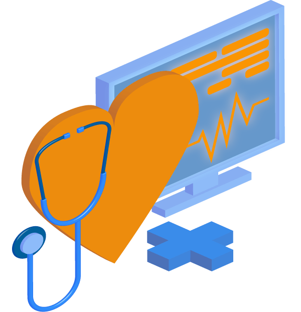 Illustration zu Healthcare und Labordaten